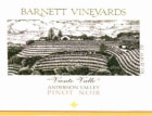 Barnett Vineyards  Viento Valle Pinot Noir 2008 Front Label