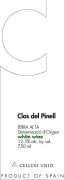 Cellers Unio Clos del Pinell Blanco 2008 Front Label