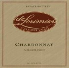 deLorimier Alexander Valley Chardonnay 2002 Front Label