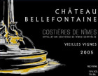 Chateau Bellefontaine Costieres de Nimes Vieilles Vignes 2005 Front Label