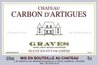Chateau Carbon d'Artigues Graves 2009 Front Label