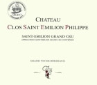 Chateau Clos Saint Emilion Philippe Saint-Emilion Grand Cru 2013 Front Label