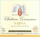 Chateau Correnson Tavel Rose 2012 Front Label