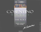 Cosentino The Poet Meritage 2001 Front Label