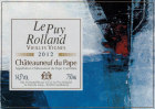 Chateau de la Font du Loup Chateauneuf-du-Pape Le Puy Rolland 2012 Front Label