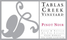 Tablas Creek Pinot Noir 2013 Front Label