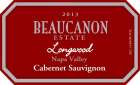 Beaucanon Longwood Ranch Vineyard Cabernet Sauvignon 2013 Front Label