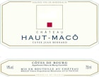 Chateau Haut Maco Cuvee Jean Bernard 2012 Front Label