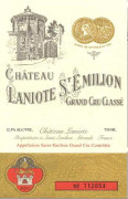 Chateau Laniote  2009 Front Label