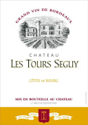 Chateau Les Tours Seguy Cotes de Bourg 2012 Front Label