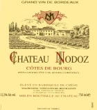 Chateau Nodoz Barriques 2012 Front Label
