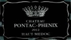 Chateau Pontac-Lynch Haut-Medoc Chateau Pontac Phenix 2012 Front Label