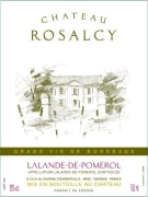 Chateau Tournefeuille Lalande-de-Pomerol Chateau Rosalcy 2012 Front Label