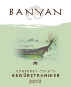 Banyan Monterey County Gewurztraminer 2013 Front Label