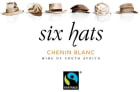 Six Hats Chenin Blanc 2013 Front Label