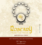 Trinitas Cellars Rose'ary Rose 2009 Front Label