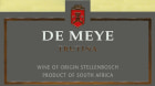 De Meye Wines Trutina 2009 Front Label