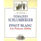 Domaines Schlumberger Les Princes Abbes Pinot Blanc 2015 Front Label