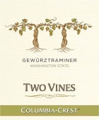 Two Vines Gewurztraminer 2011 Front Label
