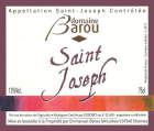 Domaine Barou Saint-Joseph 2009 Front Label