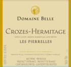 Domaine Belle Crozes-Hermitage Les Pierrelles 2009 Front Label