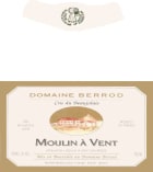 Domaine Berrod Beaujolais Moulin-a-Vent 2010 Front Label
