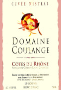 Domaine Coulange Cotes du Rhone Cuvee Mistral Rouge 2007 Front Label