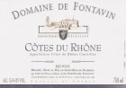 Domaine de Fontavin  Cotes du Rhone 2012 Front Label