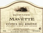 Domaine de La Mavette Cotes du Rhone 2005 Front Label