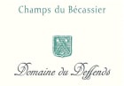 Domaine du Deffends Coteaux Varois Champs du Becassier Rouge 2012 Front Label