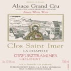 Dom. Ernest Burn Clos Saint Imer La Chapelle Goldert Gewurztraminer 2005 Front Label