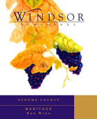 Windsor  Meritage 2010 Front Label