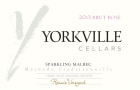 Yorkville Cellars Brut Rose Sparkling Malbec 2013 Front Label