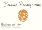 Domaine Jousset Montlouis Premier Rendez-Vous Sec 2012 Front Label