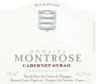 Domaine Montrose Cabernet Sauvignon Syrah 2011 Front Label