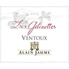 Alain Jaume Ventoux Les Gelinottes 2015 Front Label