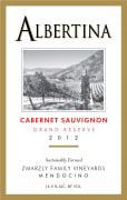 Albertina Wine Cellars Grand Reserve Cabernet Sauvignon 2012 Front Label