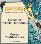 Domaine Pietri Geraud Banyuls Cuvee Mediterranee 2010 Front Label