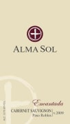 Alma Sol Winery Encantada Cabernet Sauvignon 2009 Front Label