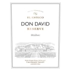 El Esteco Don David Malbec Reserve 2016 Front Label