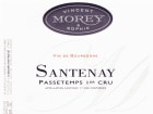 Domaine Vincent & Sophie Morey Santenay Passetemps Premier Cru 2011 Front Label