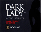 Doolhof Wine Estate Dark Lady of the Larinth Pinotage 2011 Front Label