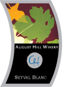 August Hill Winery Seyval Blanc 2008 Front Label