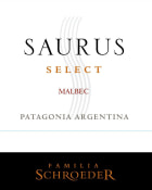 Familia Schroeder Saurus Select Malbec 2010 Front Label