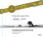 Familia Schroeder Estate Malbec 2010 Front Label