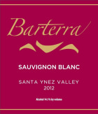 Barterra Winery Sauvignon Blanc 2012 Front Label