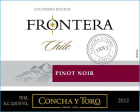 Frontera Concha y Toro Pinot Noir 2012 Front Label