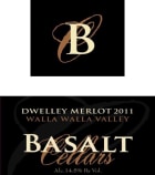 Basalt Cellars Dwelley Merlot 2011 Front Label
