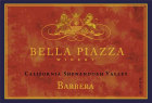 Bella Piazza Barbera 2009 Front Label