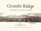 Granite Ridge Wines Reserve Pinot Noir 2013 Front Label